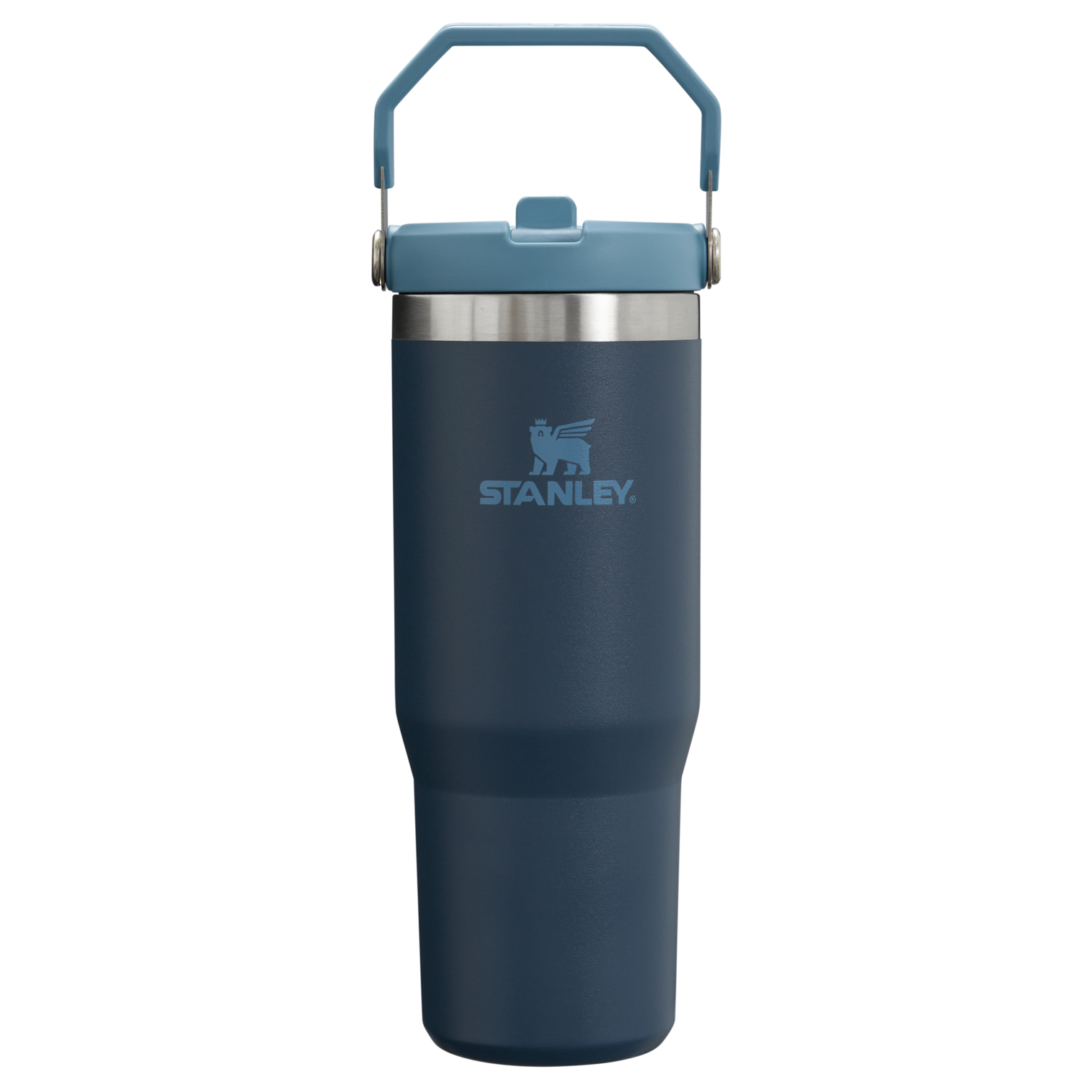 Stanley The IceFlow Flip Straw Tumbler | 30 OZ Navy Navy