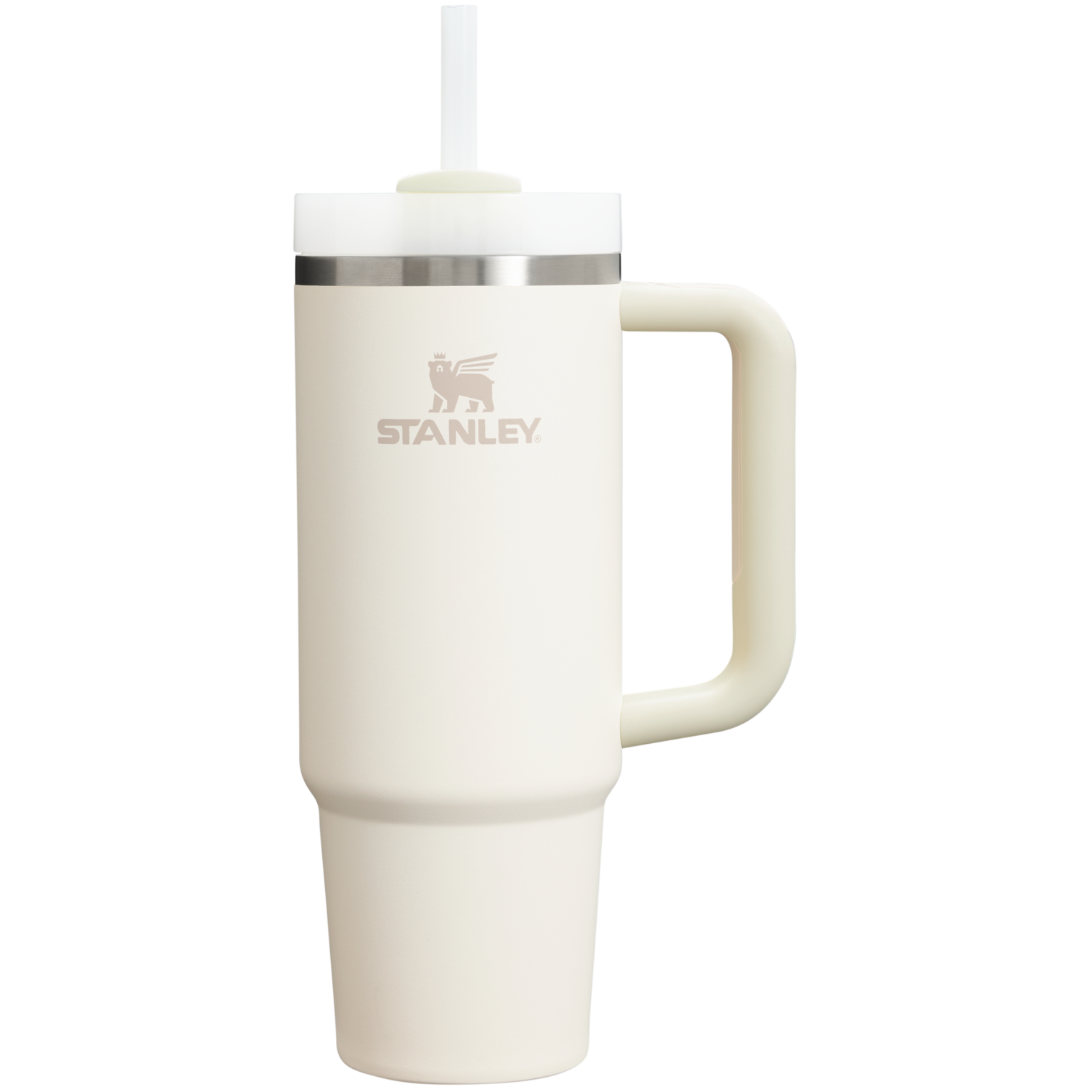 Stanley The Quencher H2.0 Flowstate Tumbler | 30 OZ Cream 2.0 Cream 2.0
