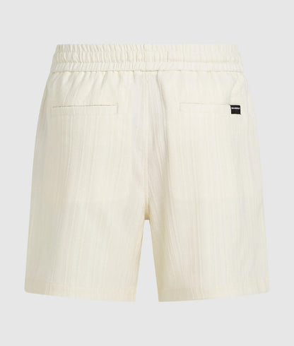 Karl Lagerfeld Textured Shorts Cannoli Cream