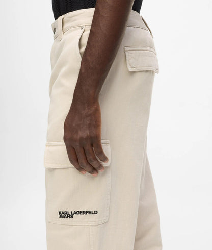 Karl Lagerfeld Cargo Pants Whitecap Grey