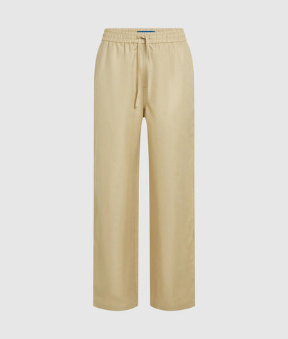 Karl Lagerfeld Linen Blend Pants Pale Khaki