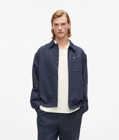 Karl Lagerfeld Linen Suit Pants Peacoat