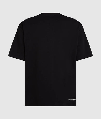 Karl Lagerfeld Villa La Vigie T-Shirt Black