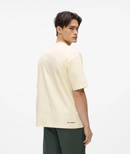 Karl Lagerfeld Villa La Vigie T-Shirt Cannoli Cream