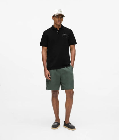 Karl Lagerfeld Côte D'Azur Polo Shirt Black