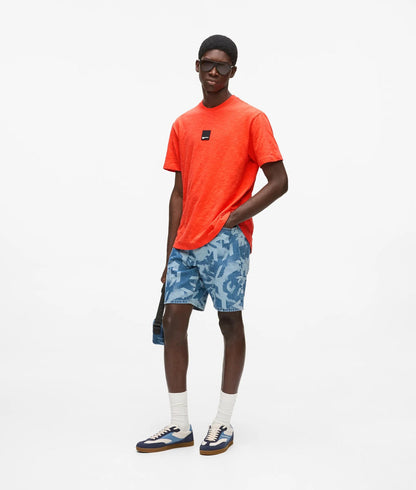 Karl Lagerfeld Curved Hem T-Shirt Grenadine