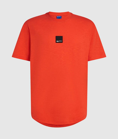 Karl Lagerfeld Curved Hem T-Shirt Grenadine