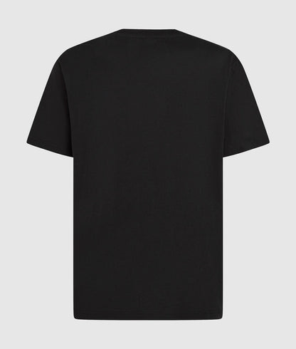 Karl Lagerfeld Stripe Logo T-Shirt Black