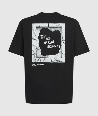 Karl Lagerfeld Rule Breaking T-Shirt Black