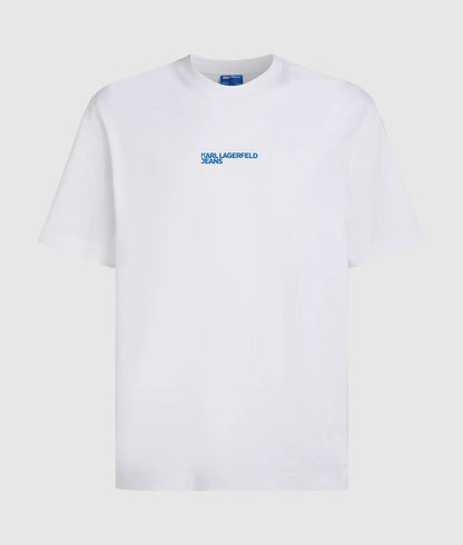Karl Lagerfeld Graphic Karl Print T-Shirt White