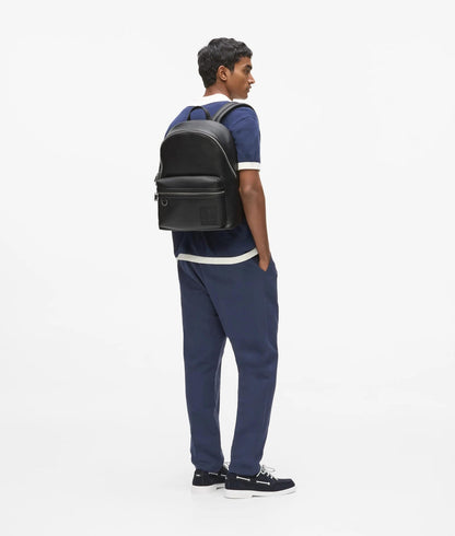 KarlLagerfeld Monogram Patch Backpack Black