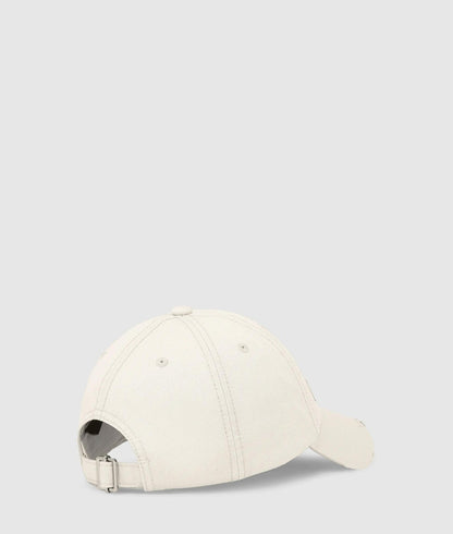Karl Lagerfeld Distressed Logo Cap Vaporous Grey