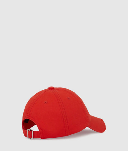 Karl Lagerfeld Distressed Logo Cap Grenadine