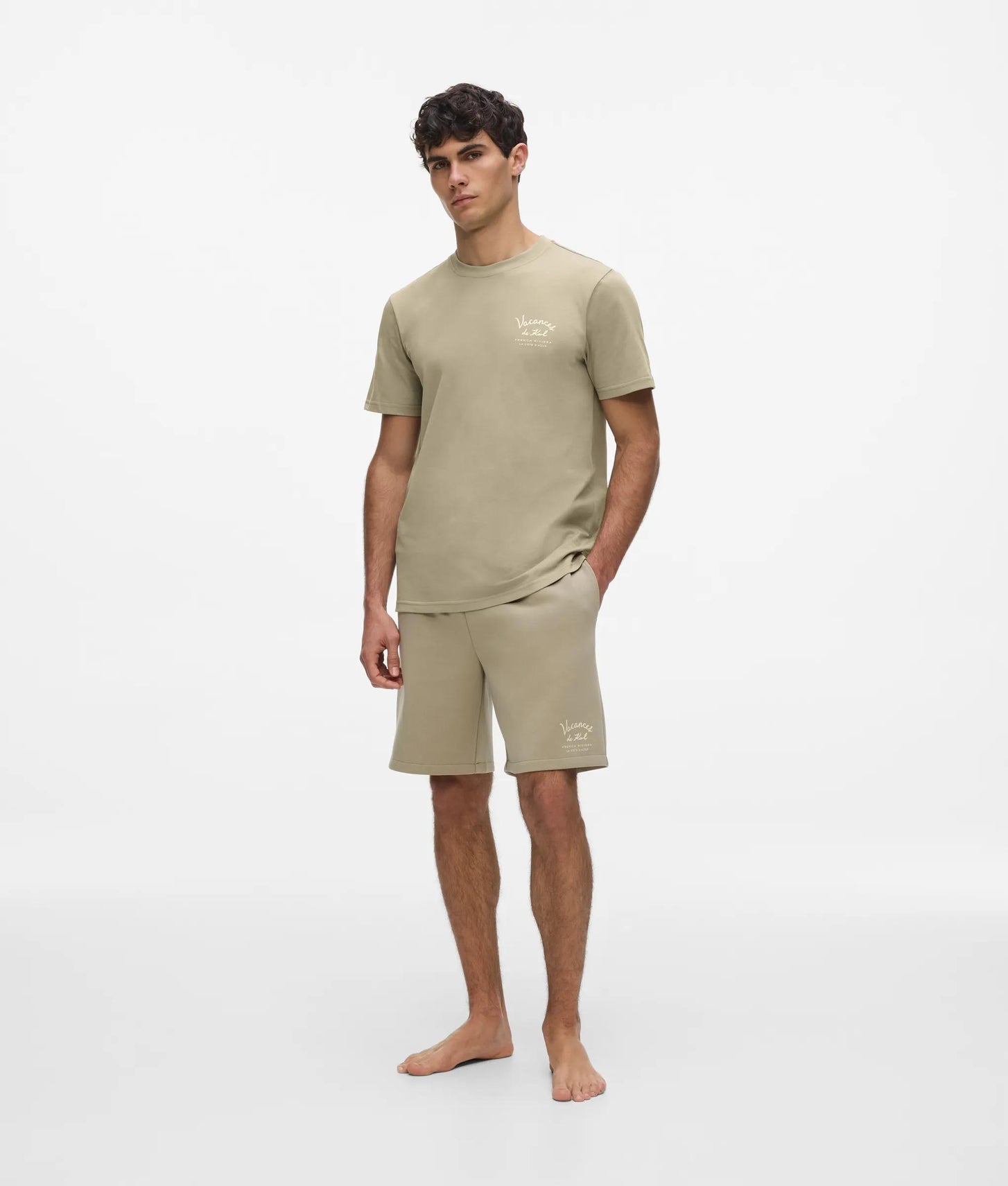 Karl Lagerfeld Vacances De Karl Loungewear T-Shirt Laurel Oak