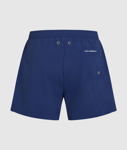 Karl Lagerfeld Nautical Short Boardshorts Medieval Blue
