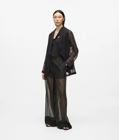 Karl Lagerfeld Organza Pants Black