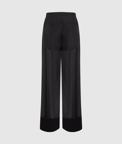 Karl Lagerfeld Organza Pants Black