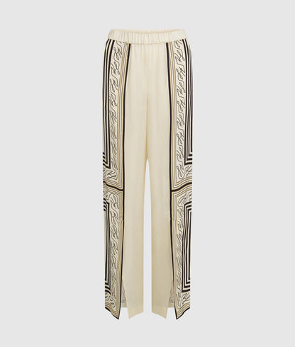 Karl Lagerfeld Scarf Print Pajama Pants Pristine