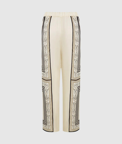Karl Lagerfeld Scarf Print Pajama Pants Pristine