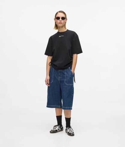 Karl Lagerfeld Denim Bermuda Shorts Stone Blue