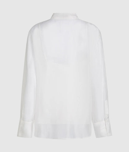 Karl Lagerfeld Organza Blouse White