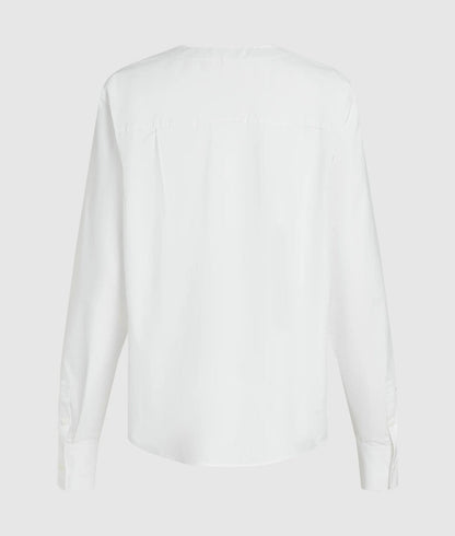 Karl Lagerfeld Kl Studio V-Neck Shirt White