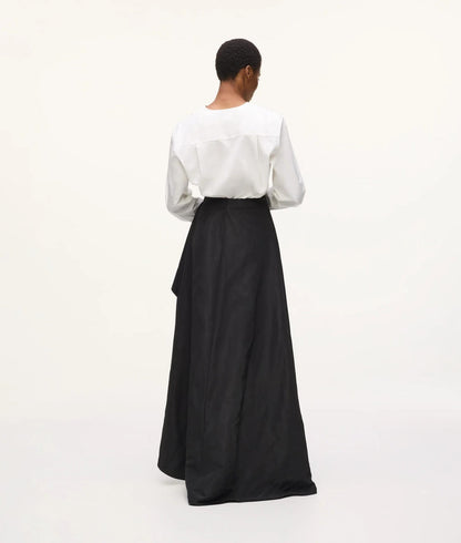 Karl Lagerfeld Kl Studio Ruffle Skirt Black