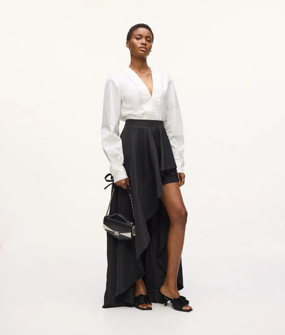 Karl Lagerfeld Kl Studio Ruffle Skirt Black