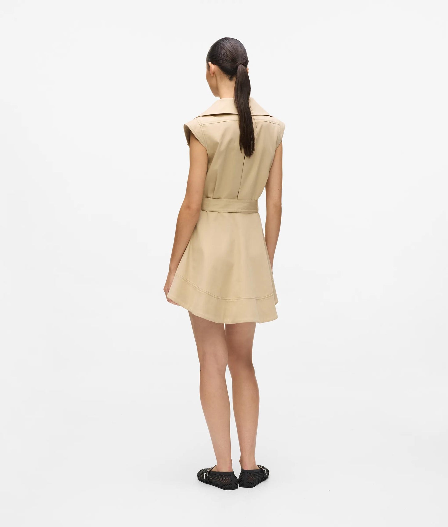 Karl Lagerfeld Kl X Amber Valletta Trench Dress Safari