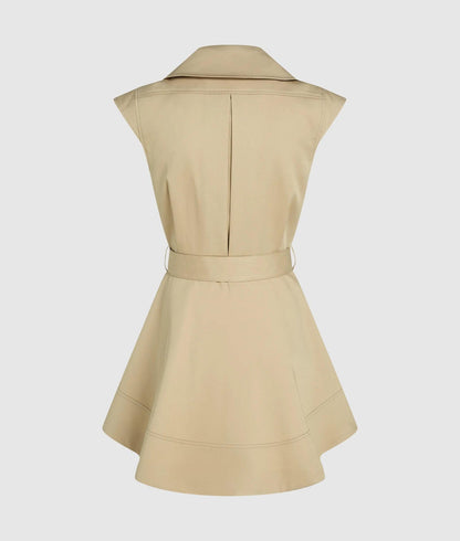 Karl Lagerfeld Kl X Amber Valletta Trench Dress Safari