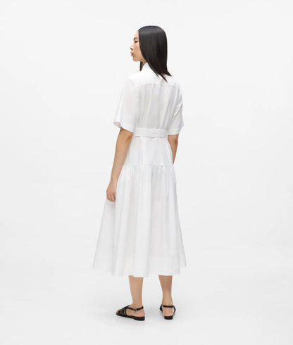Karl Lagerfeld Midi Shirt Dress White