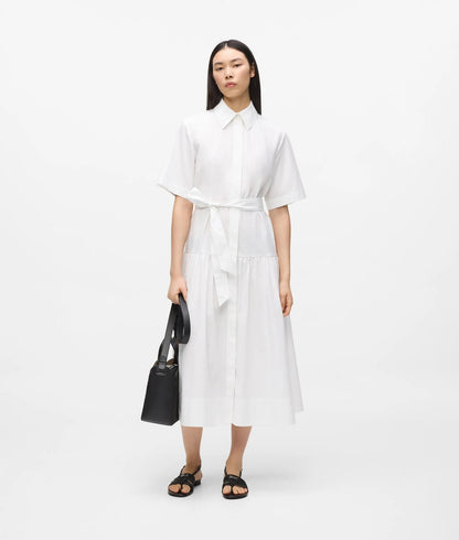 Karl Lagerfeld Midi Shirt Dress White