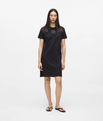 Karl Lagerfeld Rue St-Guillaume T-Shirt Dress Black