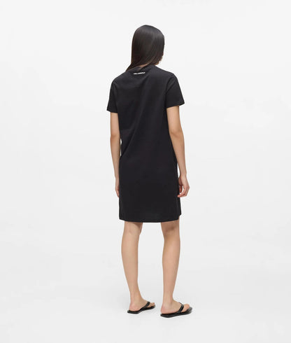 Karl Lagerfeld Rue St-Guillaume T-Shirt Dress Black