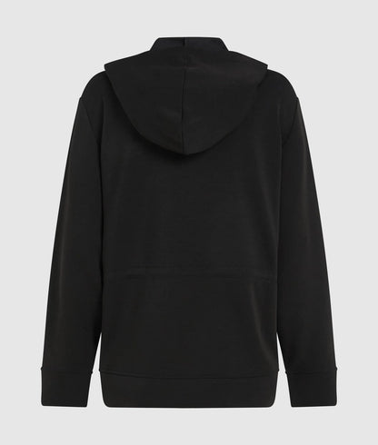Karl Lagerfeld Rue St-Guillaume Zip-Up Hoodie Black