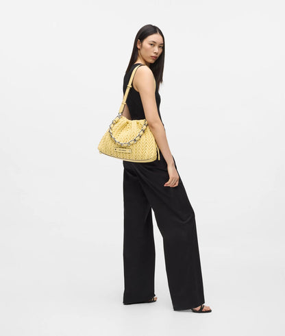 KarlLagerfeld Kweave Chain Shoulder Bag Sunlight