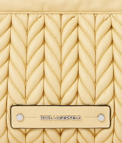 KarlLagerfeld Kweave Chain Crossbody Bag Sunlight