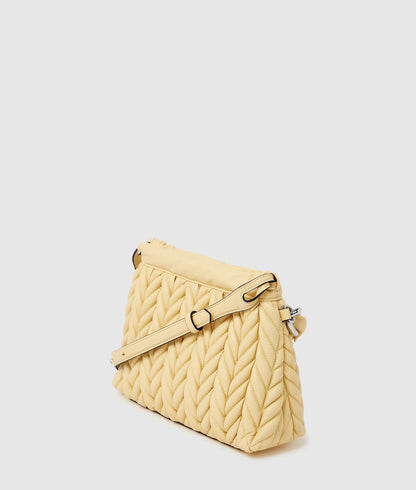KarlLagerfeld Kweave Chain Crossbody Bag Sunlight