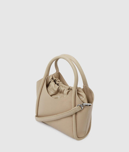 KarlLagerfeld Kautograph Patch Mini Tote Bag Safari