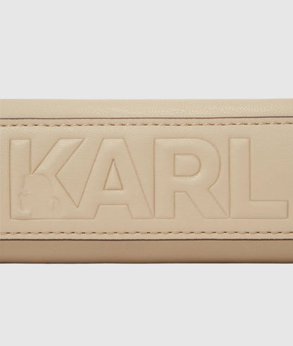 KarlLagerfeld Ikon Smooth Camera Bag Safari