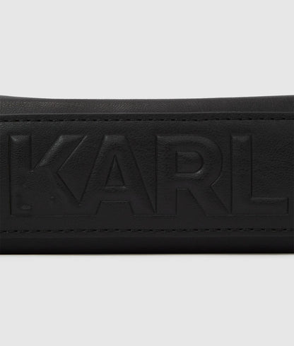 KarlLagerfeld Ikon Smooth Camera Bag Black