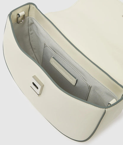 KarlLagerfeld Choupette Top Handle Bag Off White