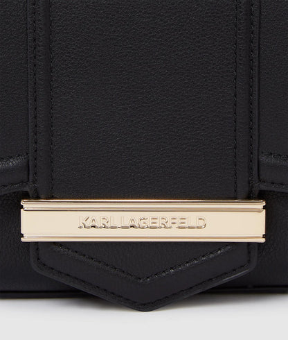KarlLagerfeld Knova Medium Crossbody Bag Black/Gold