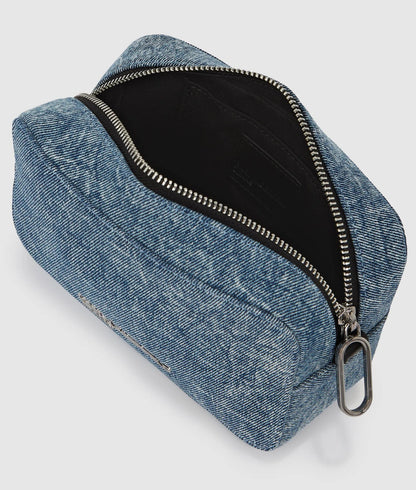 KarlLagerfeld Denim Chain Camera Bag Washed Medium Blue