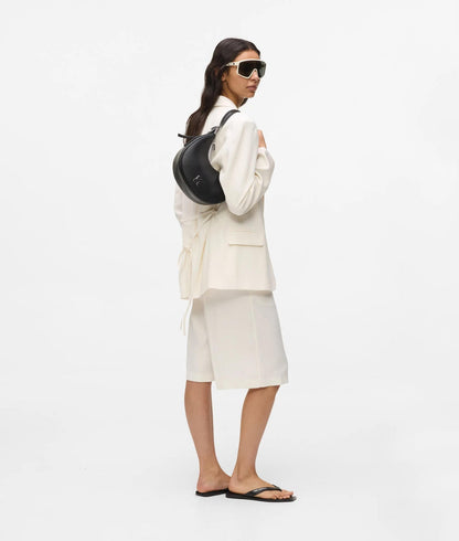 KarlLagerfeld Twin Strap Moon Bag Black