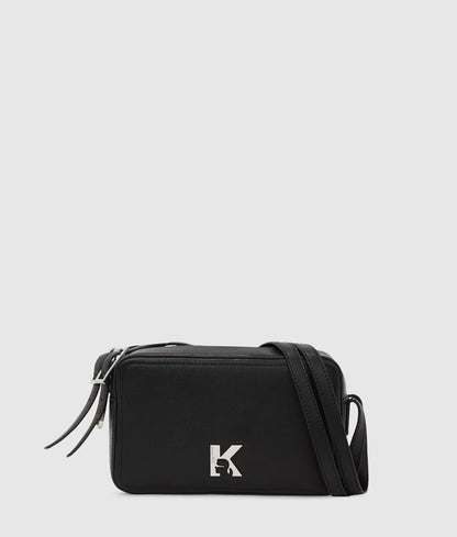 KarlLagerfeld Twin Strap Camera Bag Black