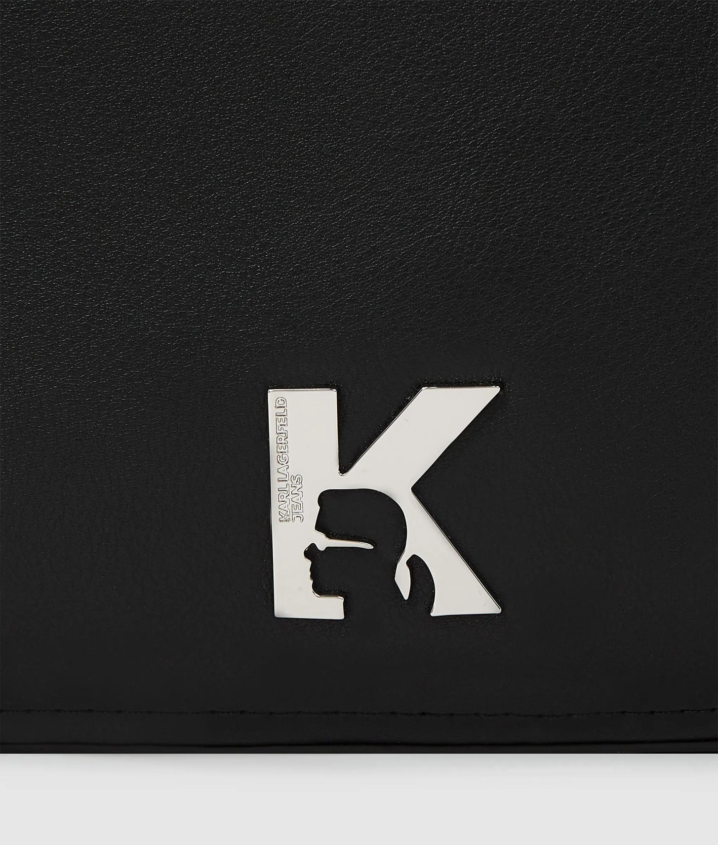 KarlLagerfeld Twin Strap Camera Bag Black