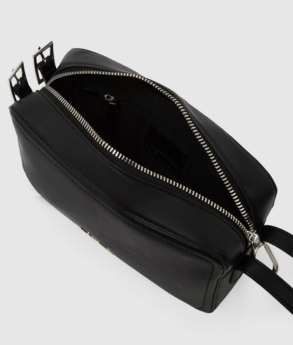 KarlLagerfeld Twin Strap Camera Bag Black