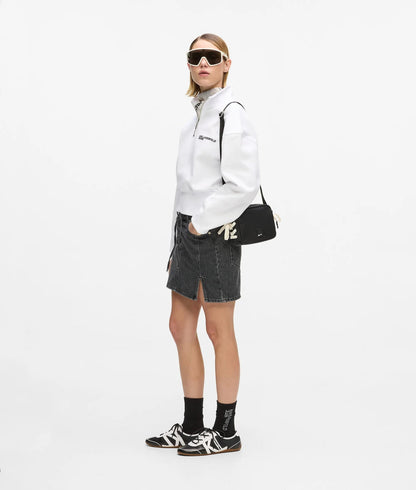 KarlLagerfeld Nylon Lace-Up Camera Bag Black