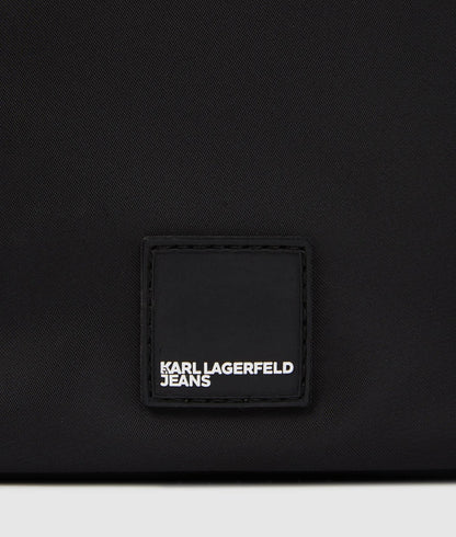 KarlLagerfeld Nylon Lace-Up Camera Bag Black